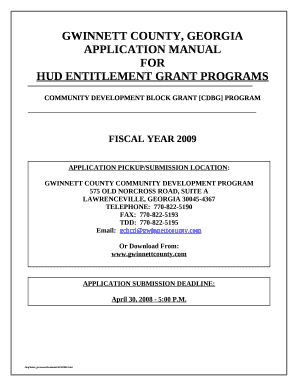 COMMUNITY DEVELOPMENT BLOCK GRANT CDBG PROGRAM