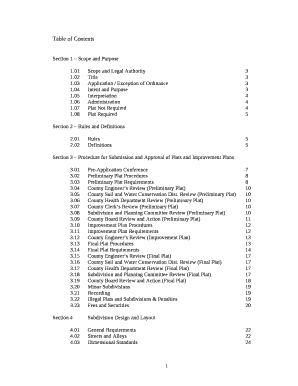 Section 1 Scope and Purpose