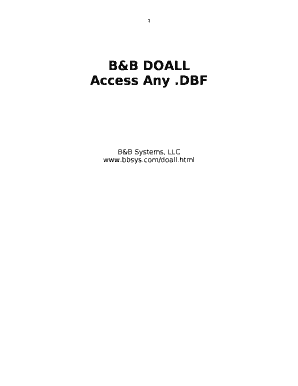 B&B DOALL