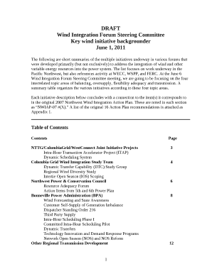 Wind Integration Forum Steering Committee