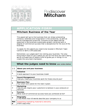 mitcham annual business plan