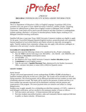 Department of Educations Office of English Language Acquisition (OELA) has awarded a five year grant to Texas A&M University-Commerce, entitled Profes