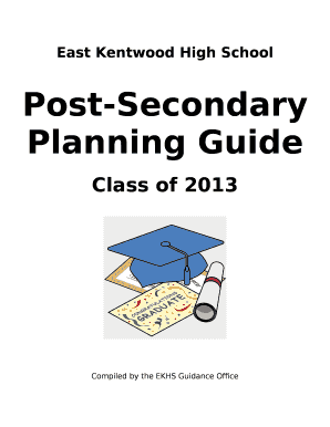 Post-Secondary Planning Guide