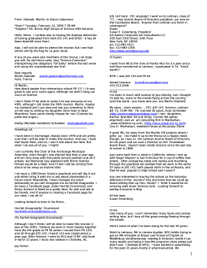 From: Gdanski, Martin: to Steve Lieberman: