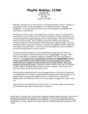 Welcome, and thank you for your interest in receiving therapeutic services