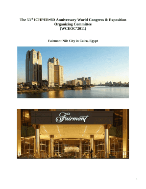 The 53rd ICHPERSD Anniversary World Congress & Exposition