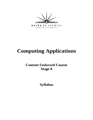 Computing Applications