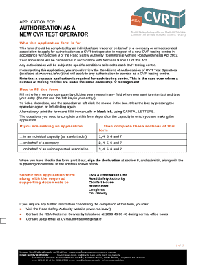 NEW CVR TEST OPERATOR