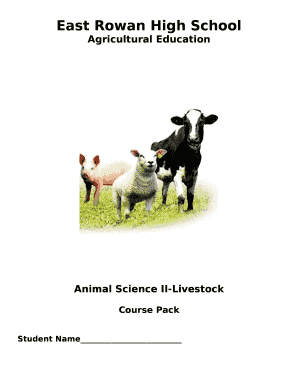 Animal Science II-Livestock