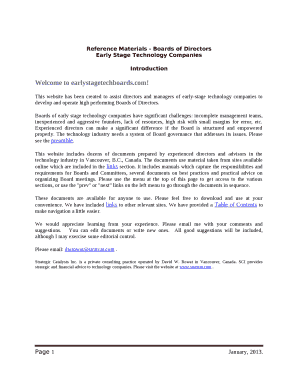 Early Stage Technology Companies