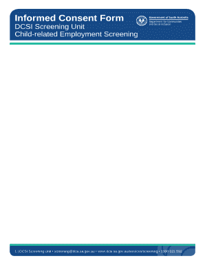 Child-related Employment Screening