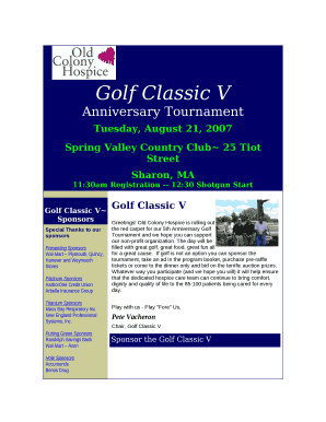 Golf Classic V