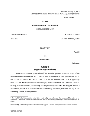 243(1) BIA (National Receiver) and s