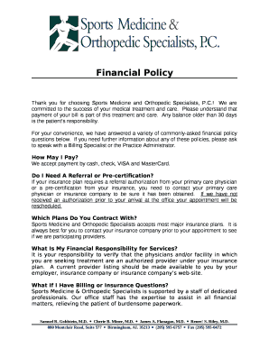 Thank you for choosing Sports Medicine and Orthopedic Specialists, P