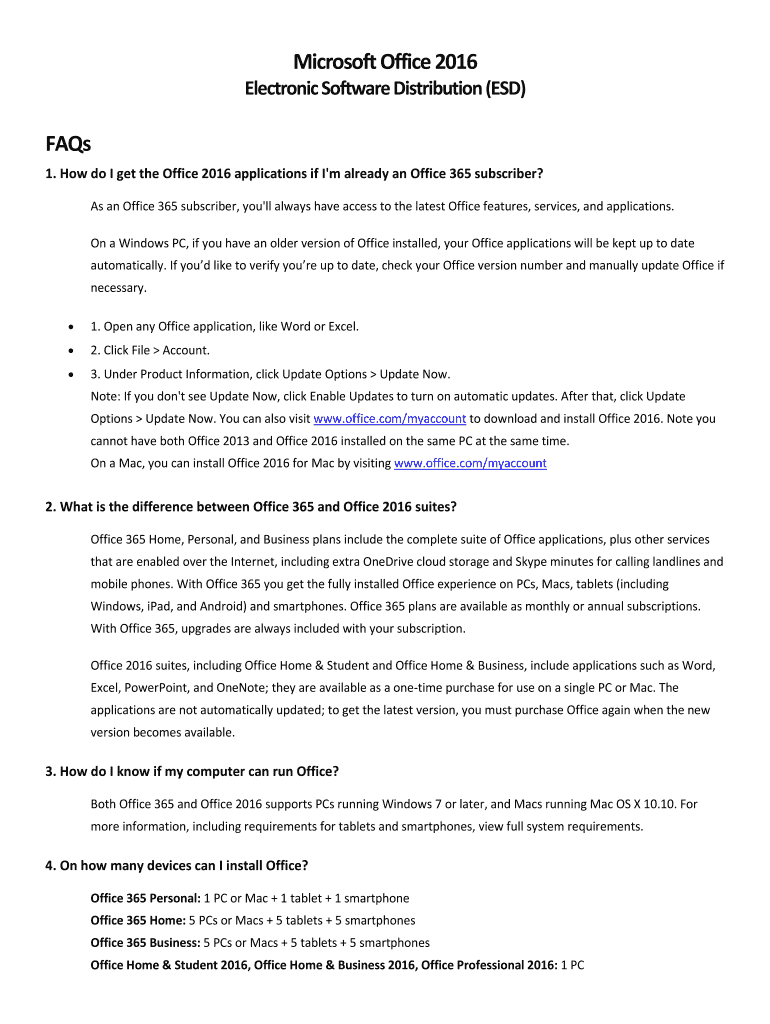 Fillable Online Electronic Software Distribution (ESD) Fax Email Print