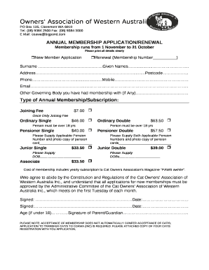 Owners' Association of Western Australia Inc