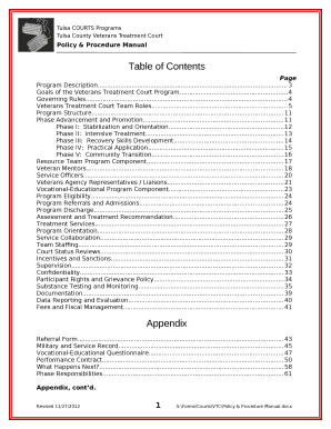 Ford County Drug Court: Policy and Procedure Manual - NDCRC.org