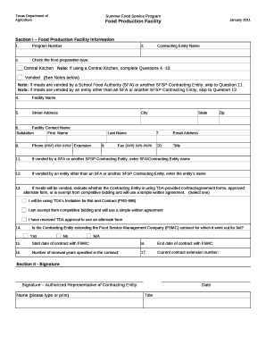 Claim for Reimbursement Worksheet Meals TX - Square Meals