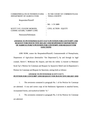 DEPARTMENT OF AGRICULTURE:TIOGA COUNTY