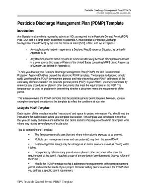 Any Decision-maker who is required to submit an NOI, as required in the Pesticide General Permit (PGP) Part 1