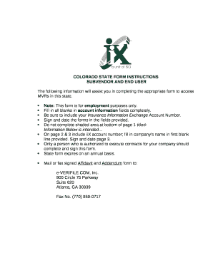 SUBVENDOR AND END USER