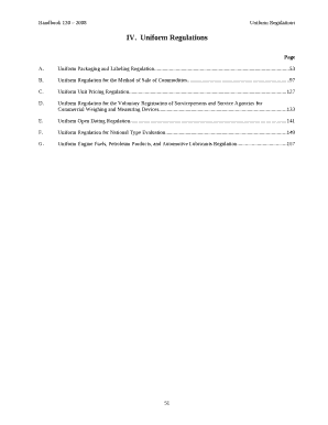 Uniform Packaging and Labeling Regulation53