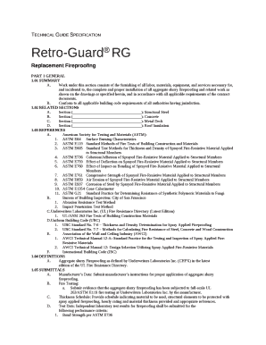 TECHNICAL GUIDE SPECIFICATION