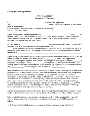 Contingent Fee Agreement