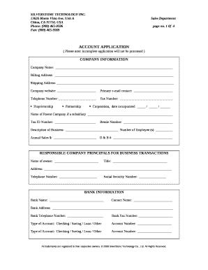( Please note: incomplete application will not be processed )