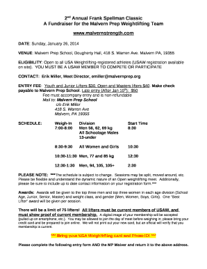 2nd Annual Frank Spellman Classic