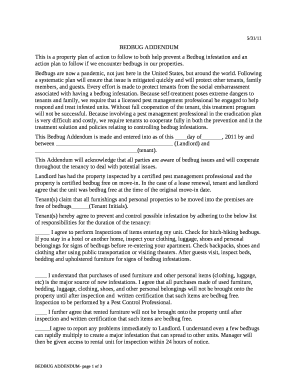 This is a property plan of action to follow to both help prevent a Bedbug infestation and an action plan to follow if we encounter bedbugs in our properties