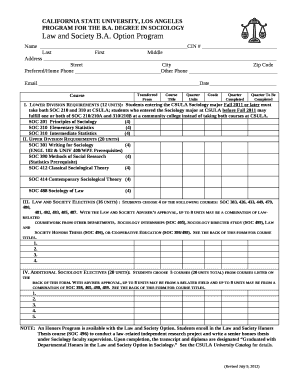 PROGRAM FOR THE B