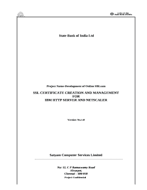 State Bank of India Ltd