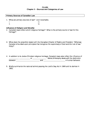 Chapter 2 Sources and Categories of Law