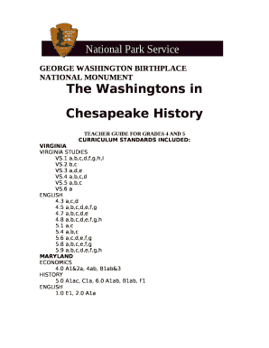 The Washingtons in Chesapeake History