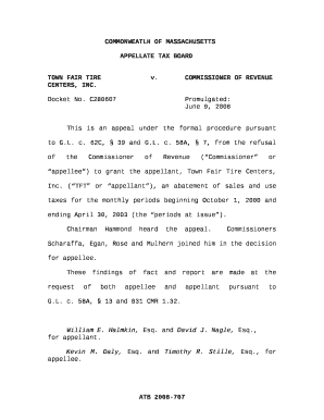 COMMONWEATLH OF MASSACHUSETTS