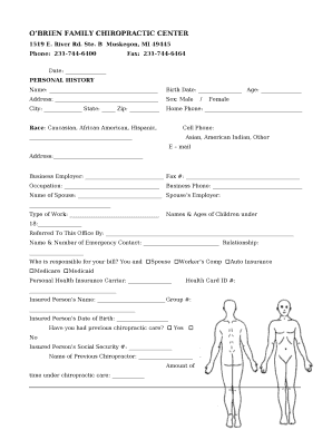 OBRIEN FAMILY CHIROPRACTIC CENTER