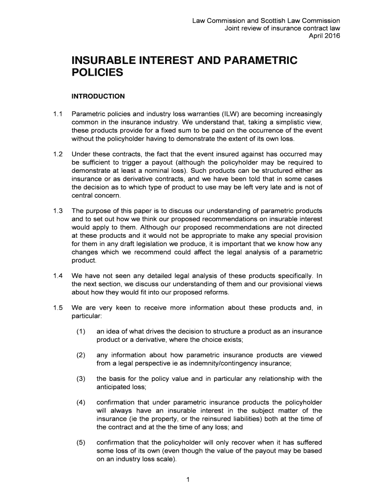 Fillable Online Law Commission and Scottish Law Commission Fax Email