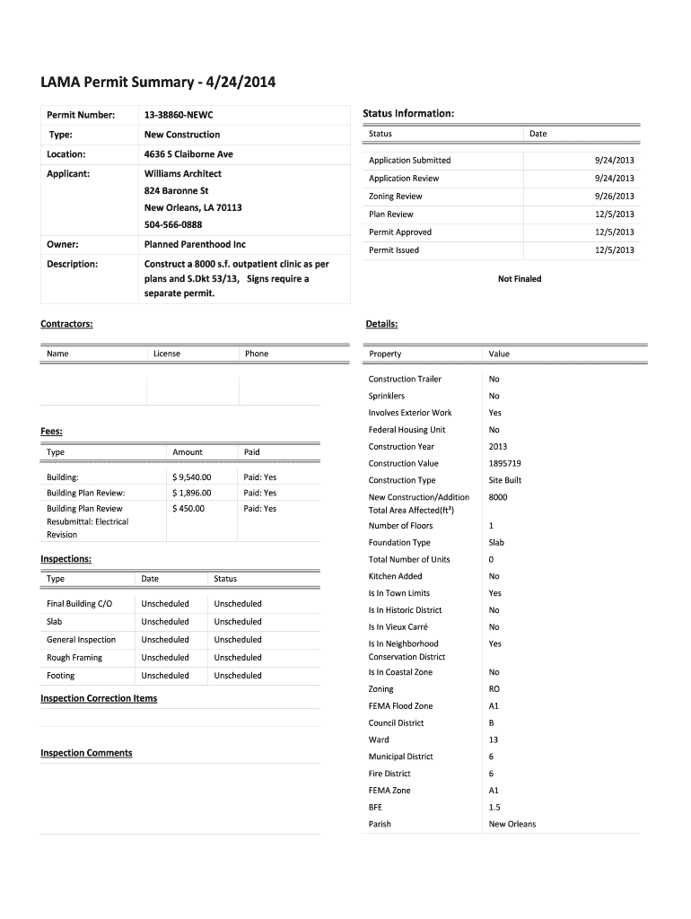 Form preview