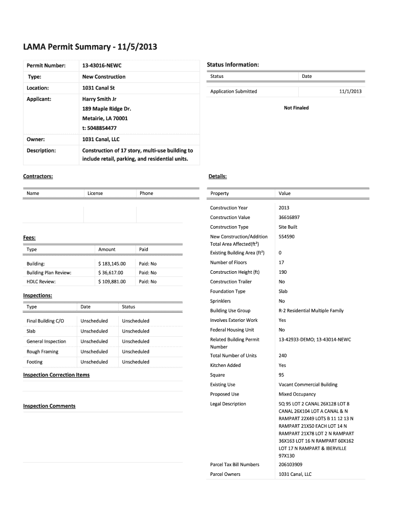 Form preview