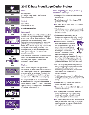 2017 K-State Proud Logo Design Project