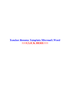 microsoft resume templates for word