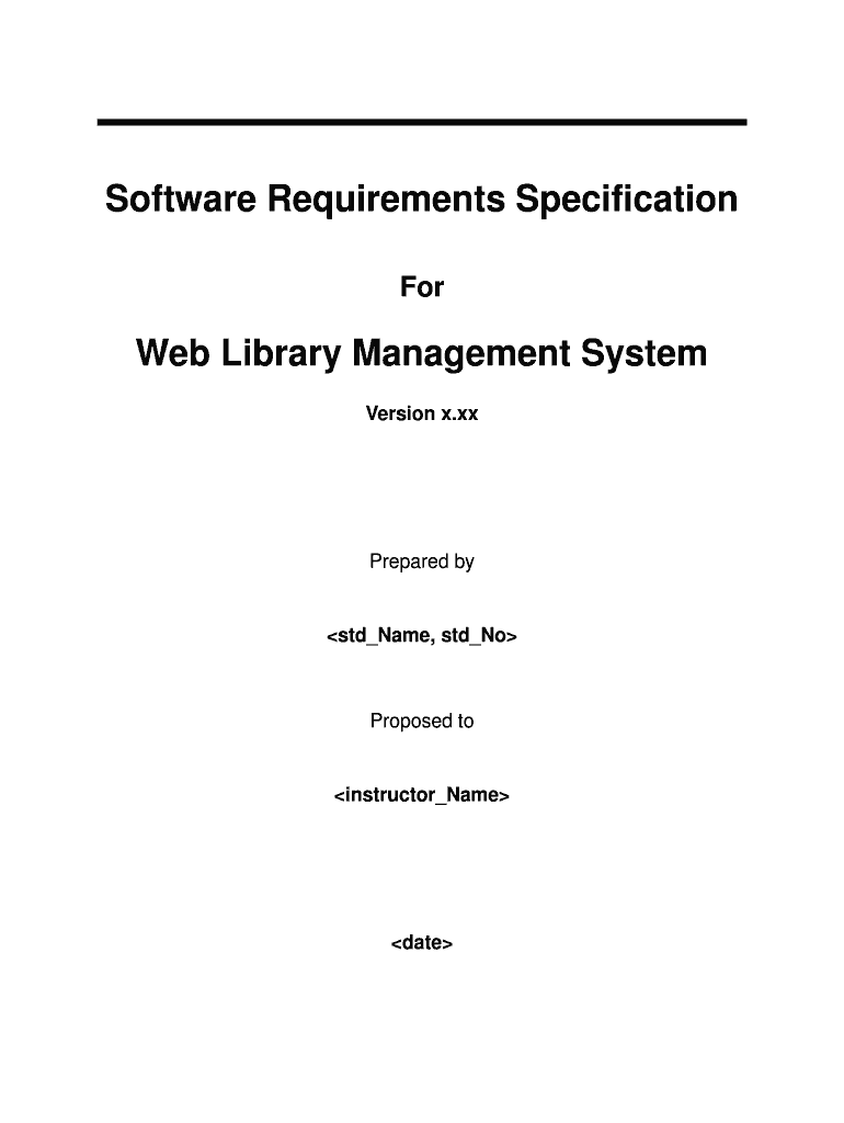 Fillable Online Web Library Management System Fax Email Print - pdfFiller