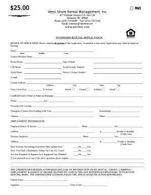 West Shore Rental Management, Inc
