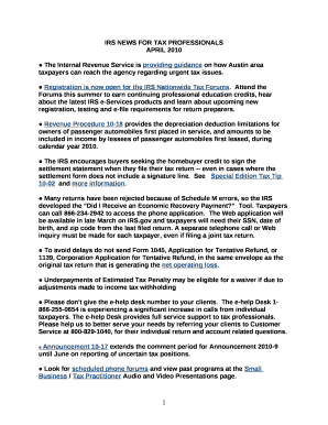 The Internal Revenue Service is providing guidance on how Austin area taxpayers can reach the agency regarding urgent tax issues