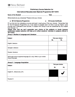 Form preview