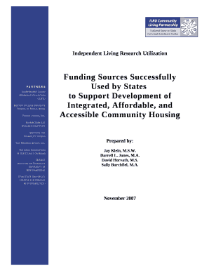 Funding Sources Successfully Used by States