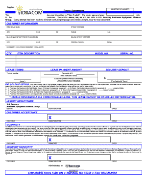 This document is written in "Plain English"