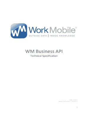 WM Business API