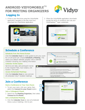 If this is your first time using the VidyoMobile